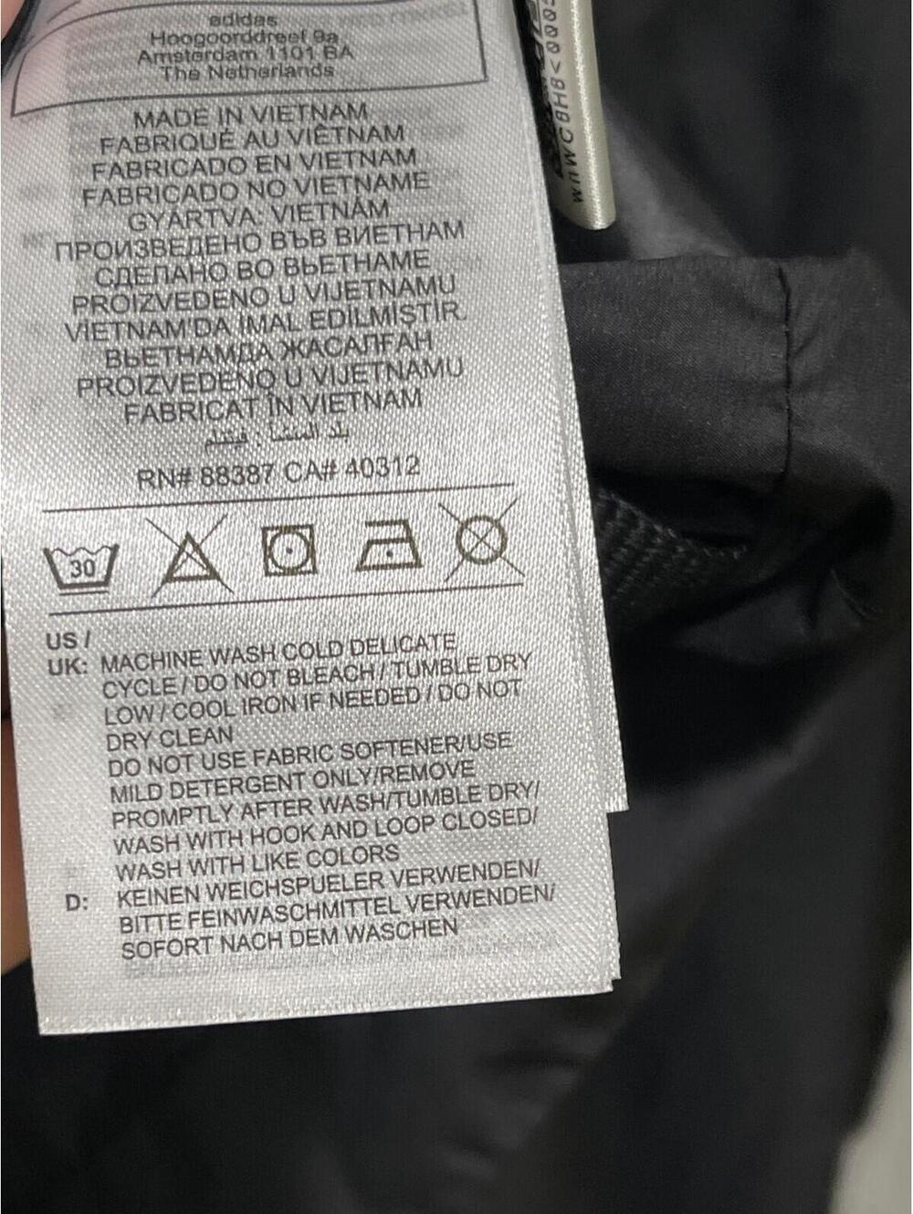 NWT Adidas Terrex Men's "Made To Be Remade" Windbreaker Anorak Jacket Sz Medium - Picture 3 of 9